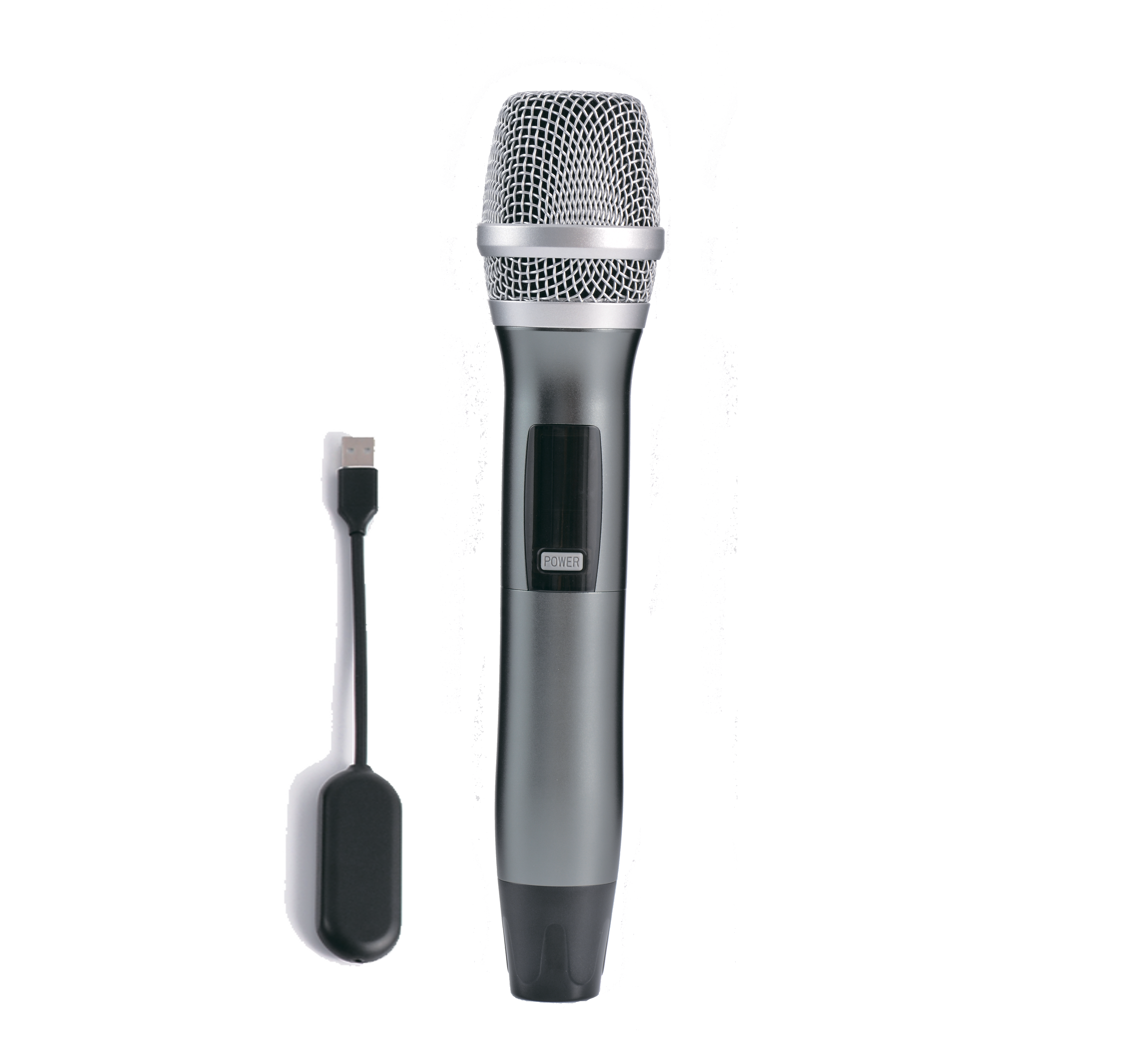 1-to-1 Handheld Wireless Microphone | USB Plug-and-Play, 640–690MHz